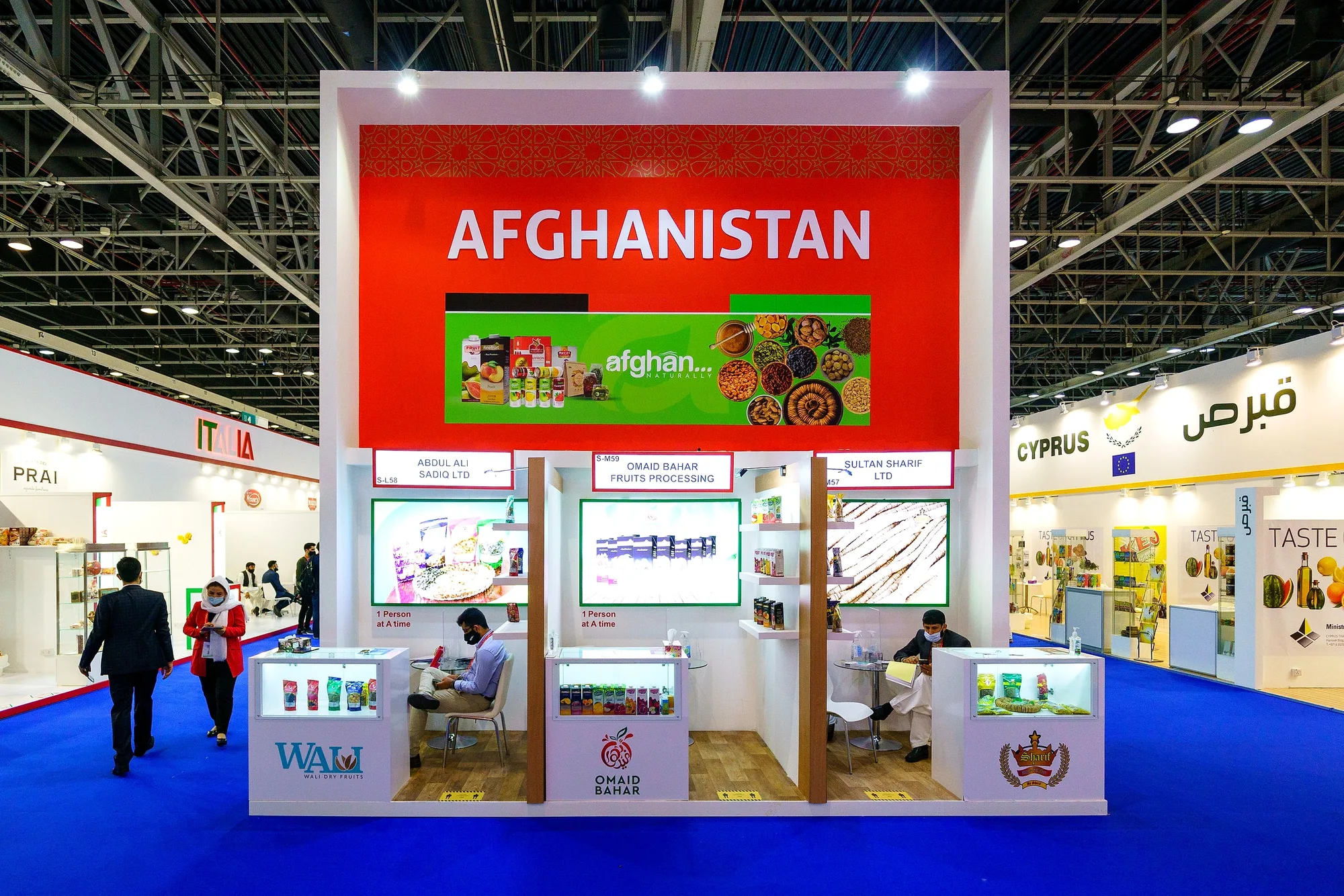 Afghanistan Pavilion, Gulfood