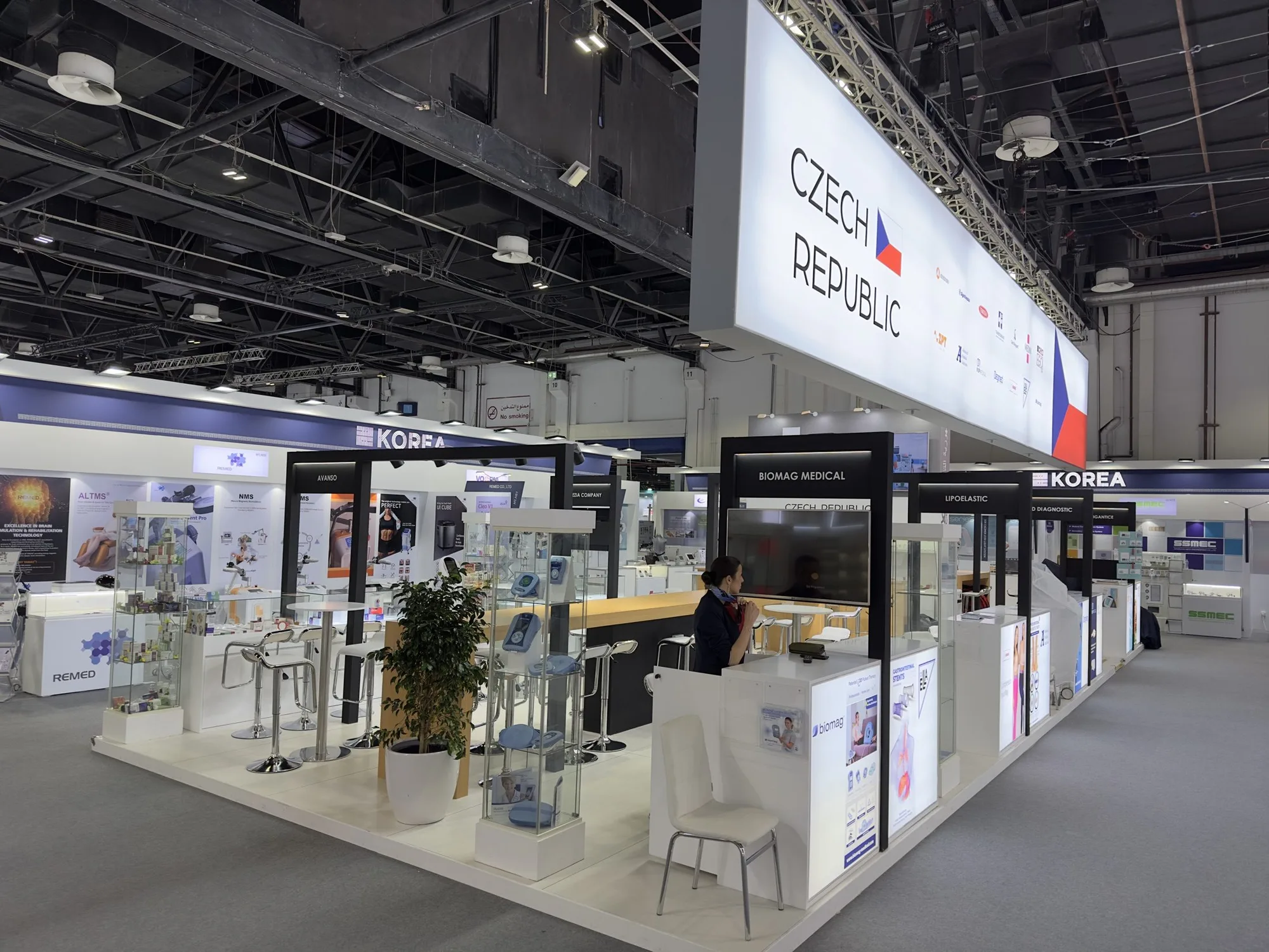 Czech Republic Pavilion, Arab Health