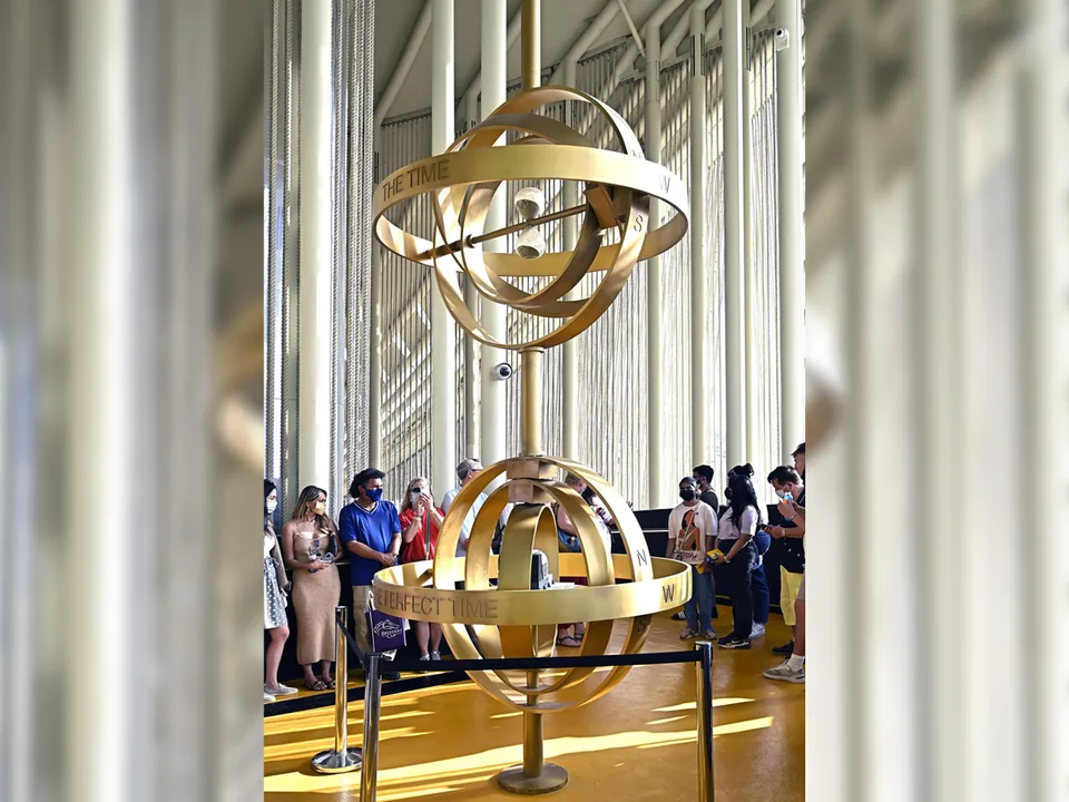 Italy Pavilion — Atomic Clock, Expo 2020