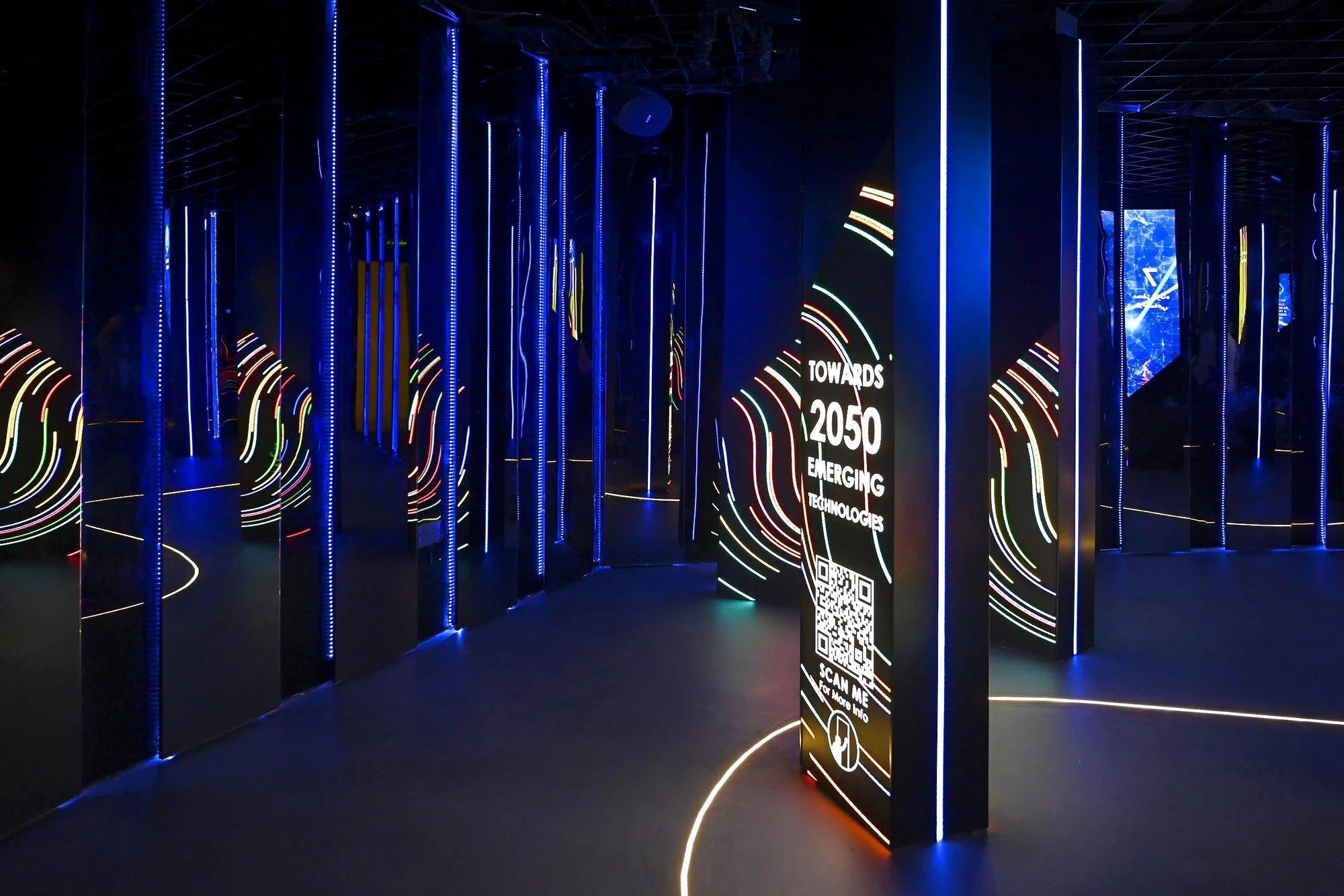 Malaysia Pavilion — LED Trees & Digital Malaysia project view 4